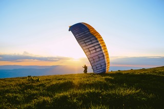 Paragliding in Mussoorie