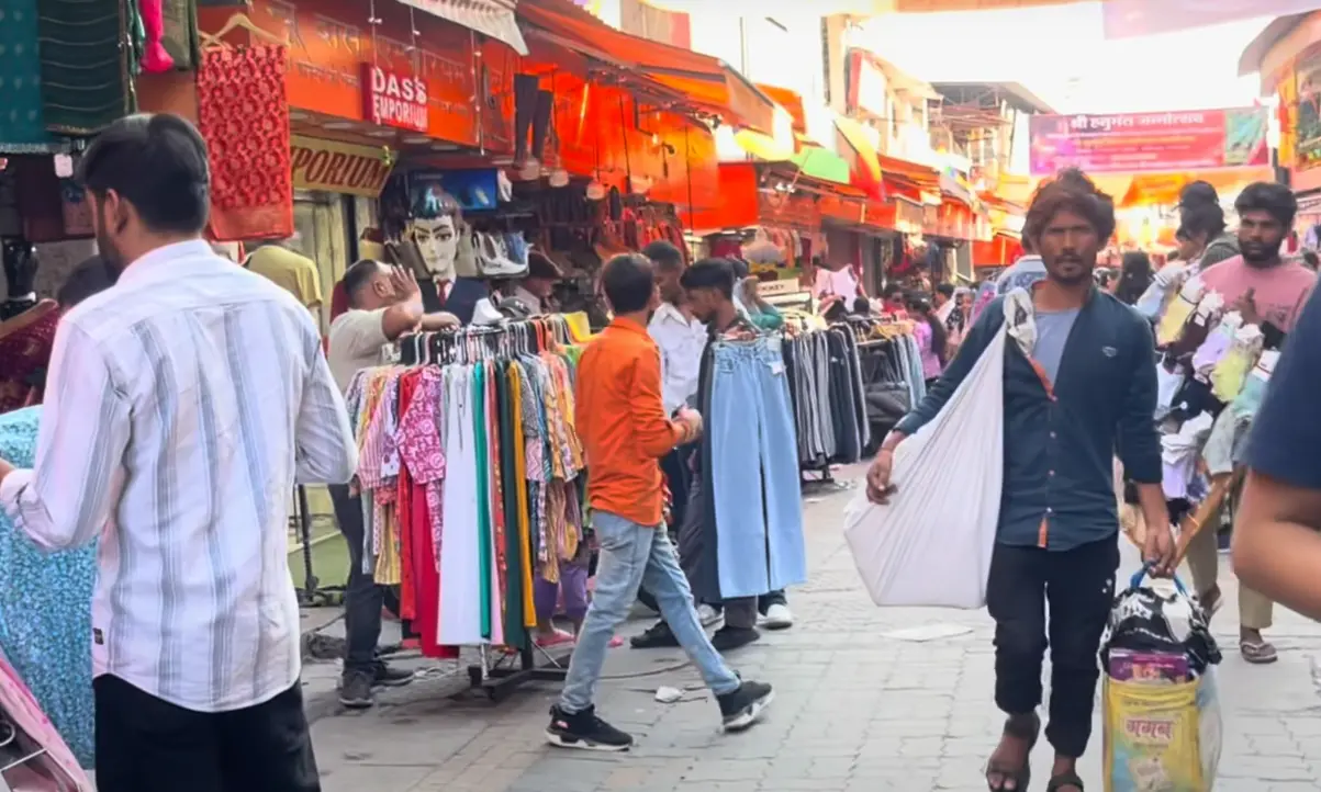 Paltan Bazaar in Dehradun